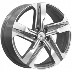 Premium Series КР004 7,5x19 5*114,3 Et:49 Dia:67,1 Diamond Black Gris