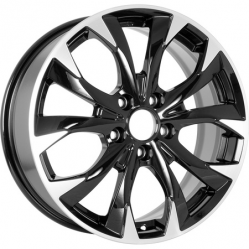 KDW KD1721 7x17 5*114,3 Et:50 Dia:67,1 Matt_Black_Painted