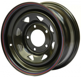 Off-Road-Wheels Black mat 7x16 5*139,7 Et:0 Dia:110,1 Черный матовый