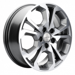 Khomen 1711 6,5x17 5*114,3 Et:50 Dia:66,1 F-SILVER