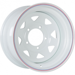 Off-Road-Wheels White 7x16 5*139,7 Et:0 Dia:110,1 W